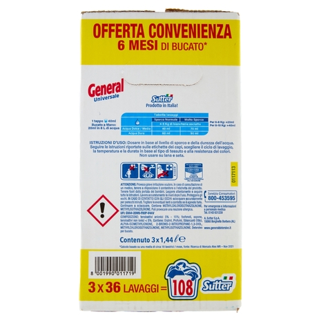 General Universale 5in1 Active 3 x 1,44 l